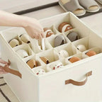 Luxury Clear Shoe Organizer Box – Stackable Dustproof Storage