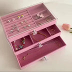 3 Layers Luxury Jewellery Box | Tangled Chains. Lost Earrings. Never Again | Womens Gift