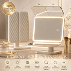 AuraGlow™ LED Makeup Mirror & Organiser | Bad Lighting Is Ruining Your Makeup — This Fixes It