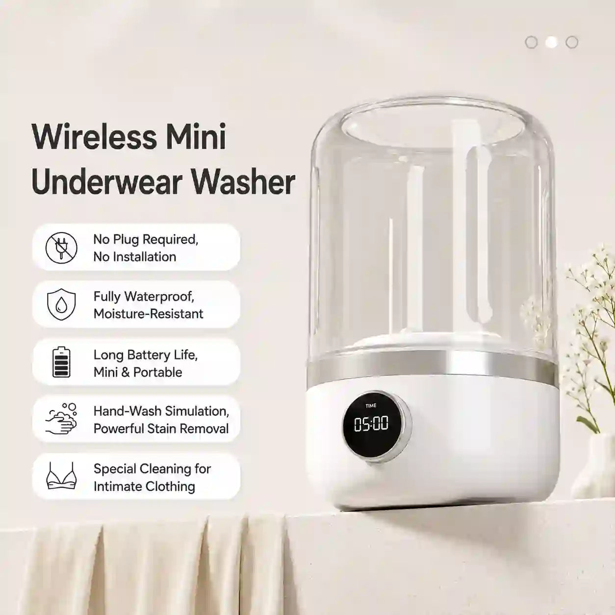PureWash™ Mini Portable Washer | Stop Cross-Contamination. Wash Smarter.