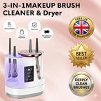 LuminaWash™ Electric Brush Cleaner & Dryer | Salon-Clean Brushes at Home in Under 30 Minutes
